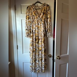 Floral maxi dress